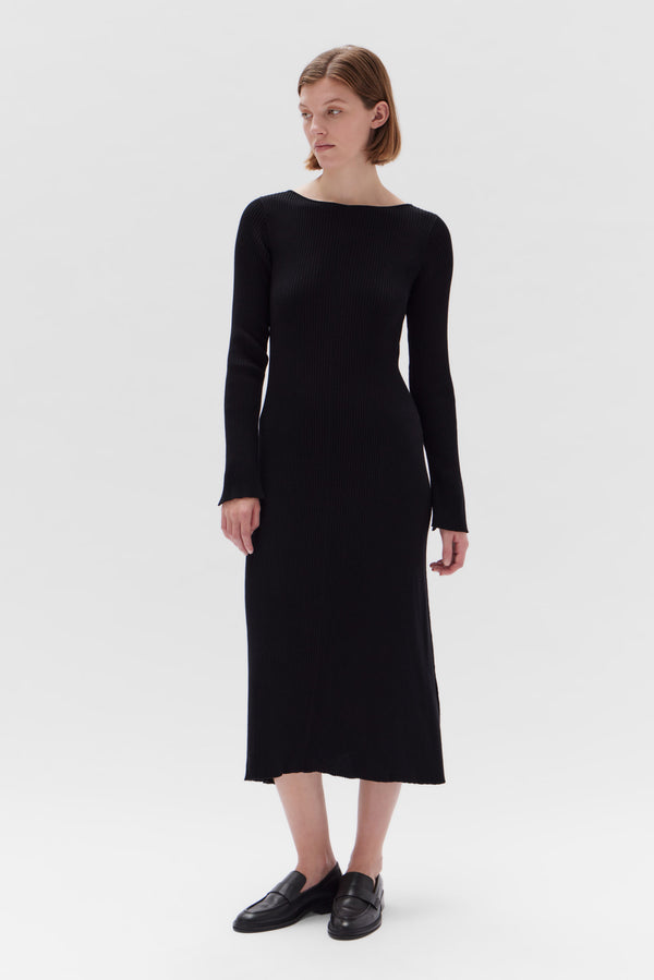 Bateau Knit Dress