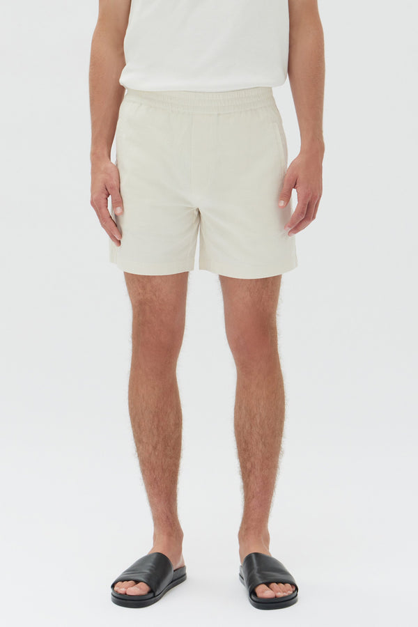 White sales crepe shorts