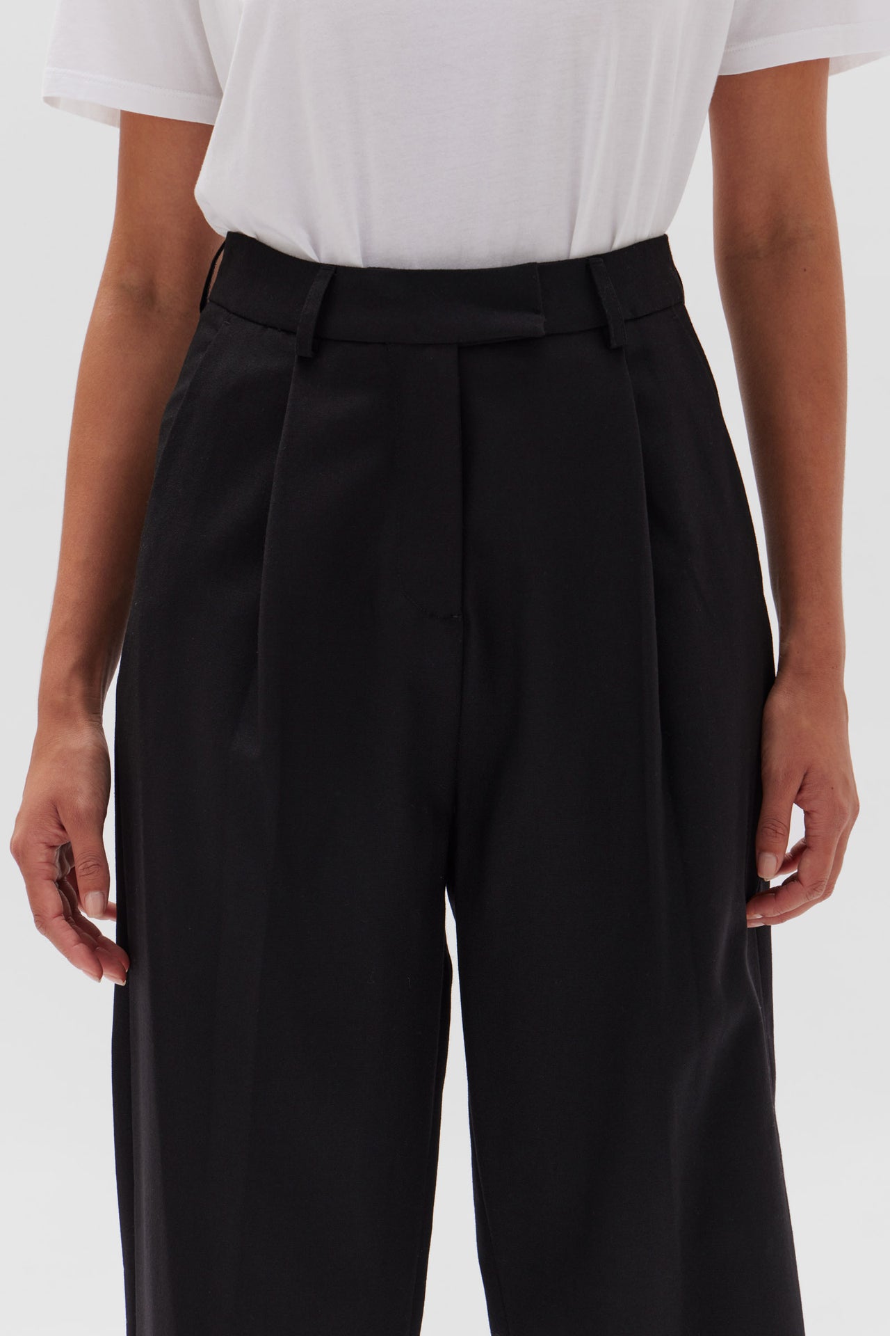 Womens Daria Wool Tailored Trouser Black | Assembly Label NZ – Assembly ...