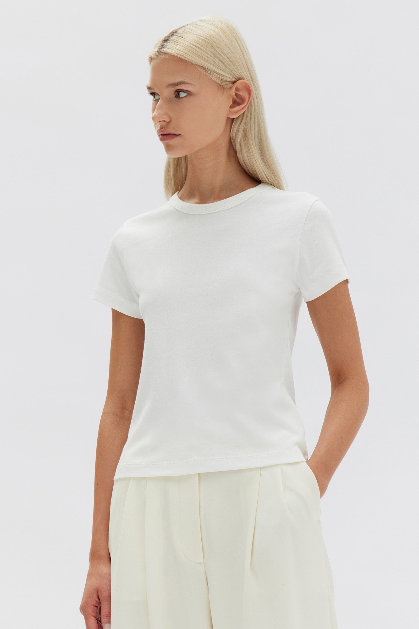 Womens Corine Linen Shirt White, Assembly Label NZ – Assembly Label