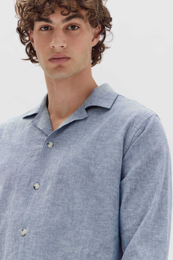 Mens Linen S/S Shirt - 5420 - AS Colour NZ