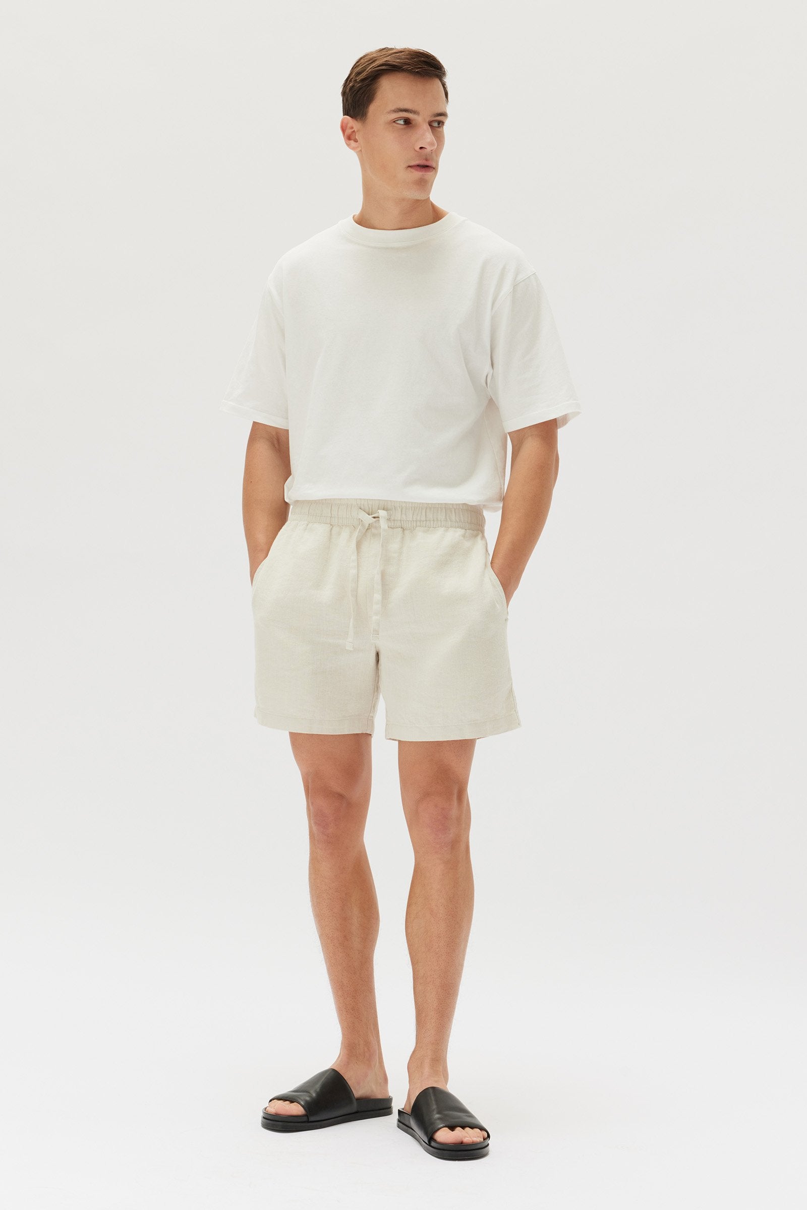 Mens linen on sale shorts nz